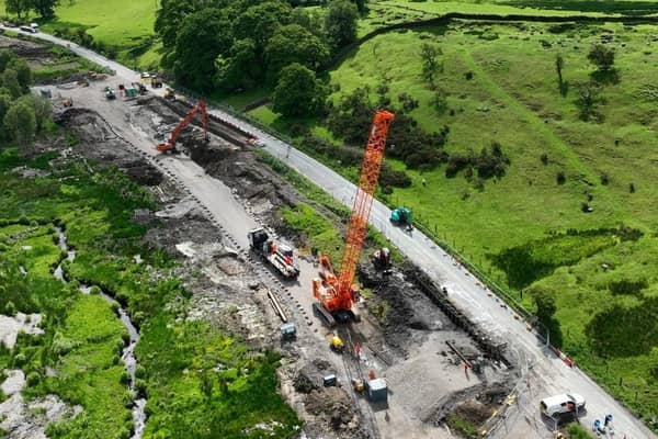 The biggest highways scheme of its kind, Richard Binks, North Yorkshire Council's head of major projects and infrastructure, told councillors that the new Kex Gill bypass involved a lot more than the construction of a 4.8km long road. (Picture contributed)