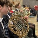 Tom Hughes played with the BBC Symphony Orchestra after being selected as one of the UK's top young musicians.