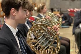 Tom Hughes played with the BBC Symphony Orchestra after being selected as one of the UK's top young musicians.