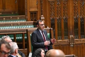 Harrogate MP Tom Gordon told a Government minister that the current system, which prevents disabled people from using their bus passes before 9:30am, is “outdated, unfair and simply must change”. (Picture contributed)