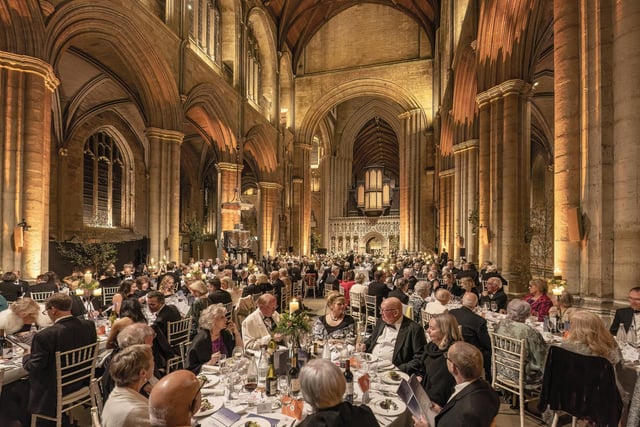 St Wilfrid's Banquet at Ripon Cathedral.