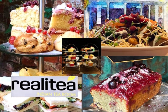 Realitea is located on North Street, Ripon. Treat your mother or grandma to lunch and cake at Ripon's unique Indian-English fusion tearoom.