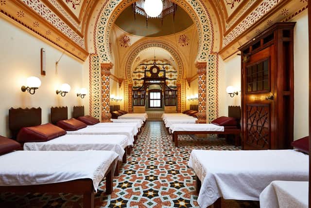 Harrogate’s historic Turkish Baths has made the Sunday Times' “21 best things to do in the UK when it rains”. (Picture Visit Harrogate)
