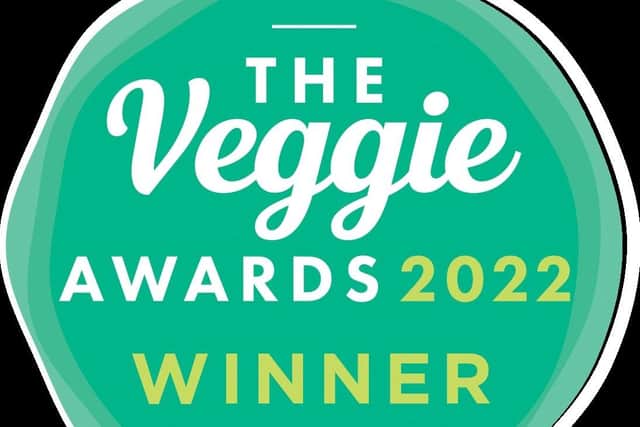 H2k Botanicals of Harrogate won a top award in The Veggie Awards.