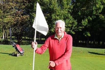 Ian Rankine hit a hole-in-one at Rudding Park GC. Picture: Submitted