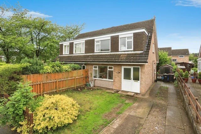 This three bedroom and one bathroom semi-detached house is for sale with Bridgfords for £260,000