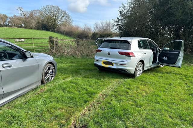 The police have arrested three people following a police chase through Harrogate and Ripon