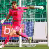 Harrogate Town goalkeeper Mark Oxley ruptured a calf tendon during last weekend's League Two defeat at home to Crewe Alexandra. Pictures: Matt Kirkham