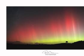 Paul Oldham captured a spectacular display of Aurora over Ripon city.