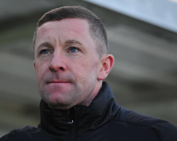 Tadcaster Albion manager Mick O'Connell. Picture: Gerard Binks