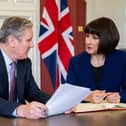 Shadow Chancellor Rachel Reeves MP pictured with Keir Starmer, Leader of the Labour Party. If elected, Labour plans to restore banking services as part of wider measures to support the high street and small businesses. (Picture contributed)