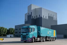 £20m development - The completion of the 35 metre tall mill by Masham-based I’Anson Bros Ltd is regarded as the most significant development in the UK feed industry this century. (Picture contributed)