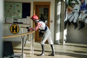 The weighing room at Ascot Racecourse. Picture: Alan Crowhurst/Getty Images