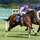 Capulet, right, in action at Leopardstown Racecourse in Dublin earlier this year. Picture: Alan Crowhurst/Getty Images