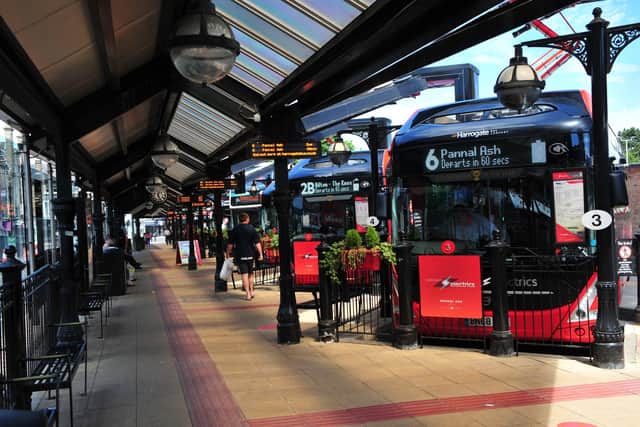Frustrated bus passengers - Harrogate Bus Company said it was taking steps to improve its record on punctuality on the no 1 route with a new timetable and the deployment of extra staff. (Picture Gerard Binks)