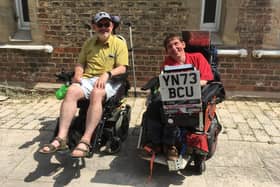 Jeremy and Daniel, trustees of Ripon Disability Forum