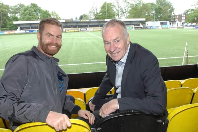 Harrogate Town chairman Irving Weaver and manager Simon Weaver will both be in attendance at the official launch of the club's new Hall of Fame at Cedar Court Hotel.