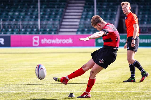 Harrogate Grammar School Boys’ rugby team have been crowned National Continental Tyres Schools Bowl champions