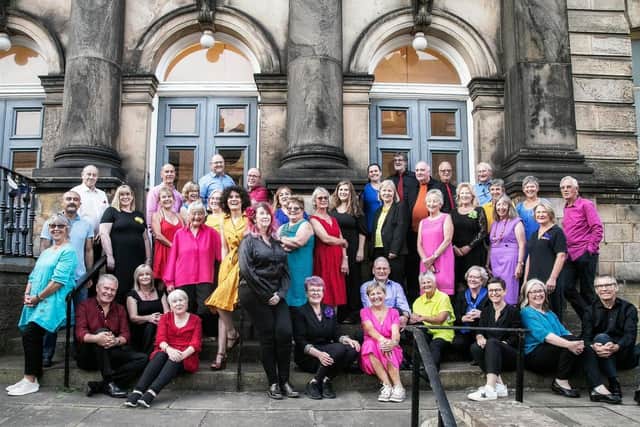 Special concert - Harrogate Theatre Choir is just one of three vocal groups set to appear at the West Park United Reformed Church in Harrogate in multi-media event You Must Remember This. (Picture contributed)