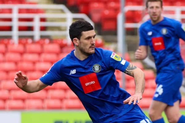 Harrogate Town centre-half Anthony O'Connor. Picture: Matt Kirkham