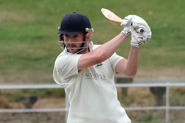 An unbeaten half-century from the bat of Will Bates led Harrogate CC to victory over local rivals Sessay. Picture: Richard Bown