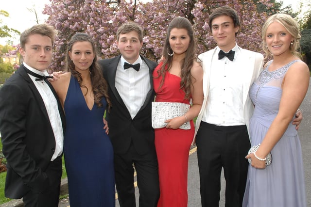 Ashville College in 2012 - James Newsham, Laura Wilson, Will Beddard, Suzy Lawson, Ben Ritchie and Courtney Thompson