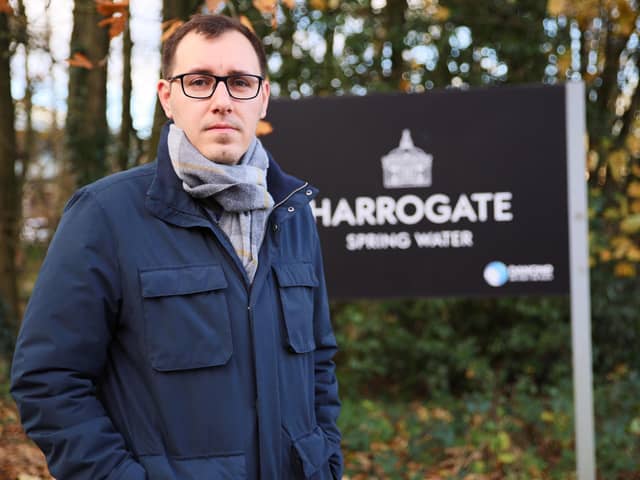 Tom Gordon, the Liberal Democrat Parliamentary Candidate for Harrogate & Knaresborough, is formally opposing Harrogate Spring Water's expansion plans. (Picture contributed)