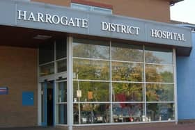 Harrogate District Hospital.