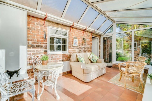 A bright and versatile conservatory.