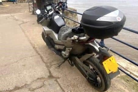The police have launched an appeal to find a Honda XADV 750 motorbike that was stolen from a property in Tadcaster