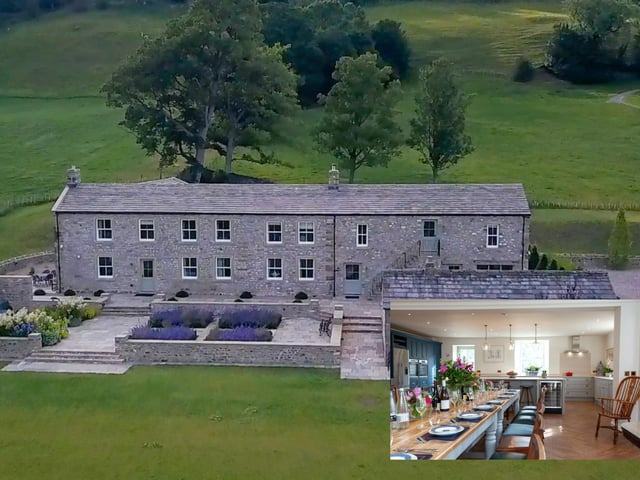 Howesyke is located near Leyburn in the Yorkshire Dales. An 18th century farmhouse that sleeps up to 18 guests in style and luxury, ideal for groups and large families