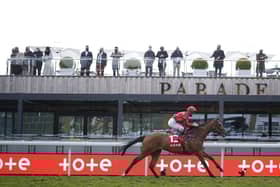 Green Book rides to victory at Chester Racecourse back in 2021 in Chester. Picture: Alan Crowhurst/Getty Images