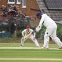 Ross Sedgley was one of three players to make a half-century as Beckwithshaw CC thrashed Bolton Villas. Picture: Gerard Binks