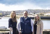 Harrogate's Clearpoint Recycling team - From left, Hariette Shave, head of commercial, Mark Garrett, managing director, Sarah Sanpher-McDowell, operations director at Clearpoint Recycling. (Picture contributed)