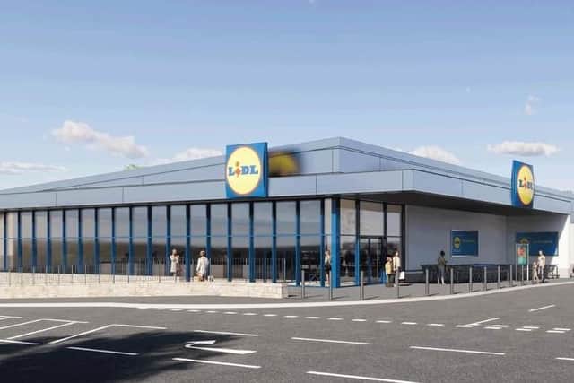This is what the new Lidl store on Harrogate's Knaresborough Road could look like. 
Photo: Lidl.