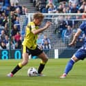 Stephen Duke-McKenna on the attack during Harrogate Town's 1-0 victory at Gillingham. Pictures: Brody Pattison