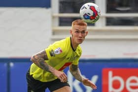 Kyle Ferguson has played eight times for Harrogate Town since joining the club last summer. Picture: Matt Kirkham