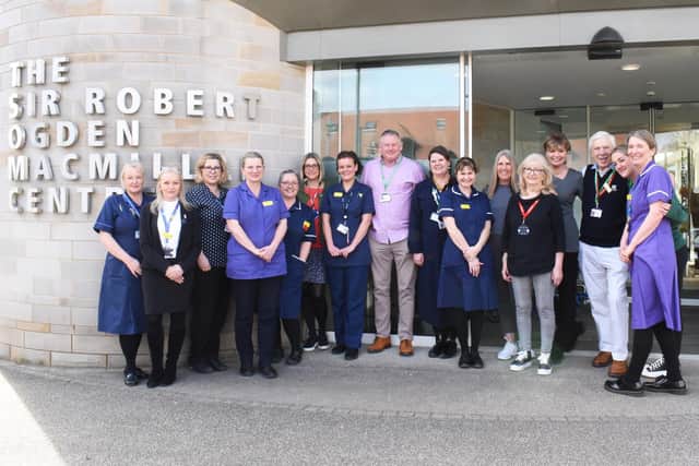 Celebration - The Sir Robert Ogden Macmillan Centre in Harrogate marks a decade of providing first class treatment to patients. (Picture contributed)