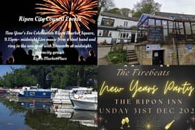 A guide to the best New Year's Eve parties and festive events in Ripon and Nidderdale.