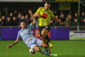 Harrogate Town forward Jack Muldoon. Pictures: Matt Kirkham