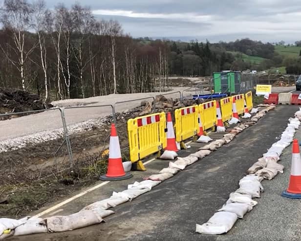 The councils says that the A59 at Kex Gill, between Harrogate and Skipton, is on course to reopen by the end of June