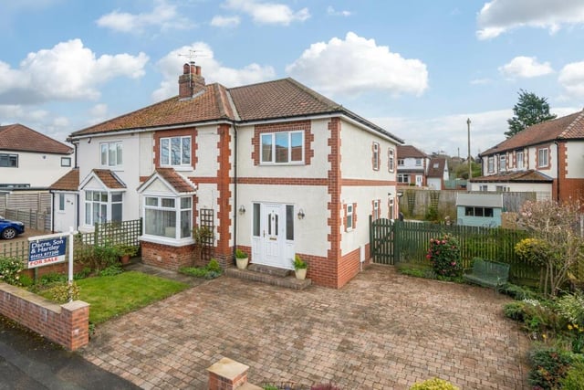This four bedroom and one bathroom semi-detached house is for sale with Dacre, Son & Hartley for £495,000