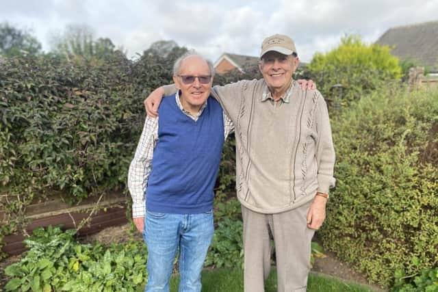 Mike, left, and Peter are now good friends thanks to WiSE’s Befriending Scheme