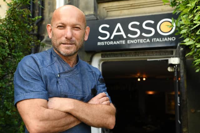 "The people of Harrogate have always supported independent restaurants like us" - Chef-owner Stefano Lancellotti outside Sasso Restaurant in Harrogate. (Picture National World)