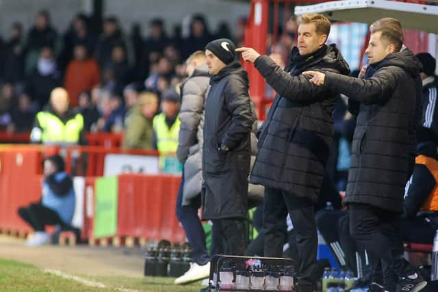 Harrogate Town manager Simon Weaver.