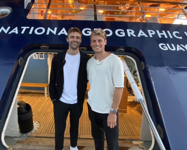 From Harrogate pop stars to successful entrepreneurs - Josh Stockdale, 26 and Alex Boulton, 28.