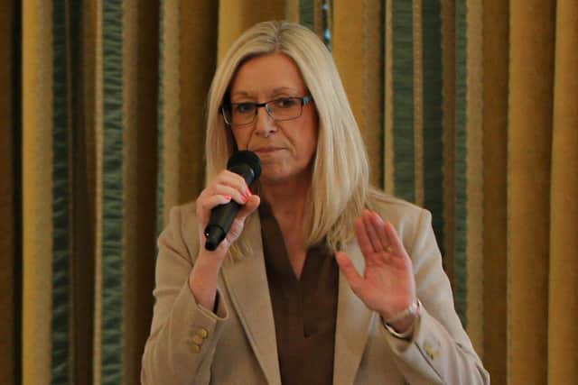 Sarah Barry will not be continuing in her role as Harrogate Town's Chief Executive Officer. Picture: Harrogate Town AFC