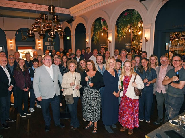 The finalists in our Harrogate Business Awards 2025 enjoying a celebratory drink at the Pickled Sprout in Harrogate