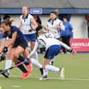 Harrogate skipper Lucy Wood in action.