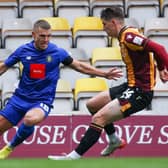 Harrogate Town beat Yorkshire rivals Bradford City 1-0 at Valley Parade to seal their progress into the second round of the FA Cup. Pictures: Matt Kirkham